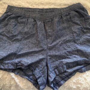 Old Navy High Waist Denim Blue Shorts